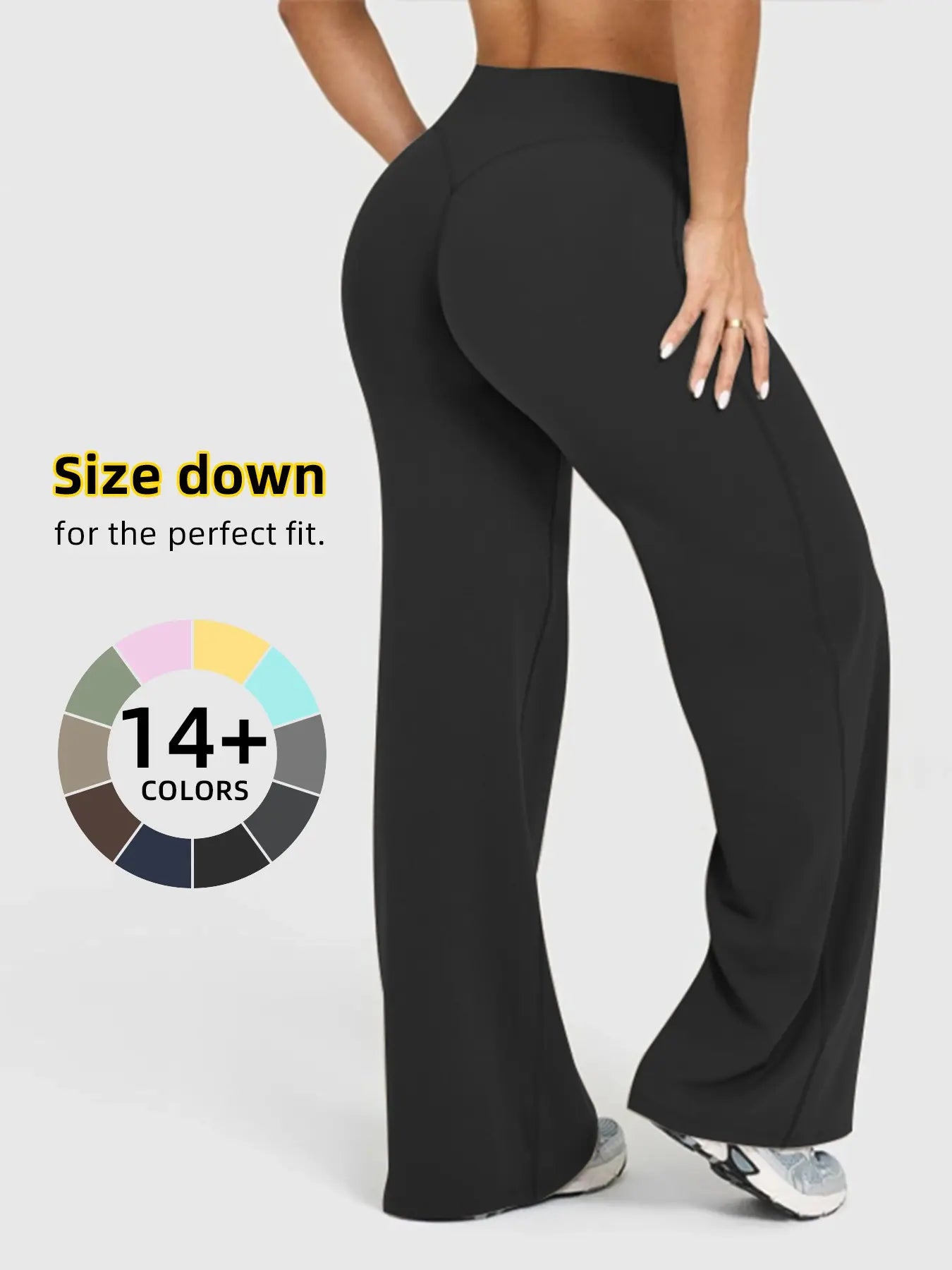 Women's Casual Wide Leg Sport Pants - Comfortable & Stylish