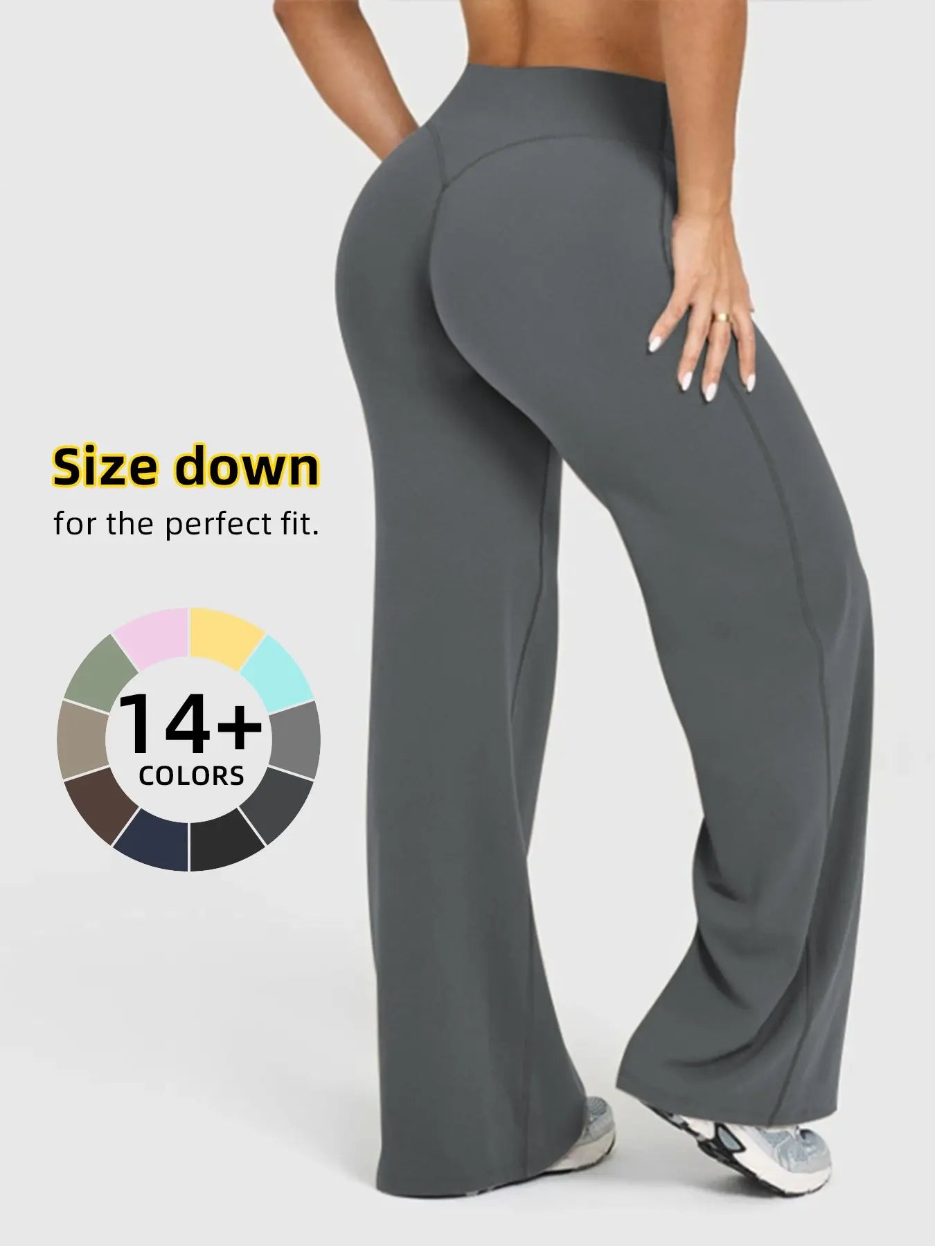 Women's Casual Wide Leg Sport Pants - Comfortable & Stylish