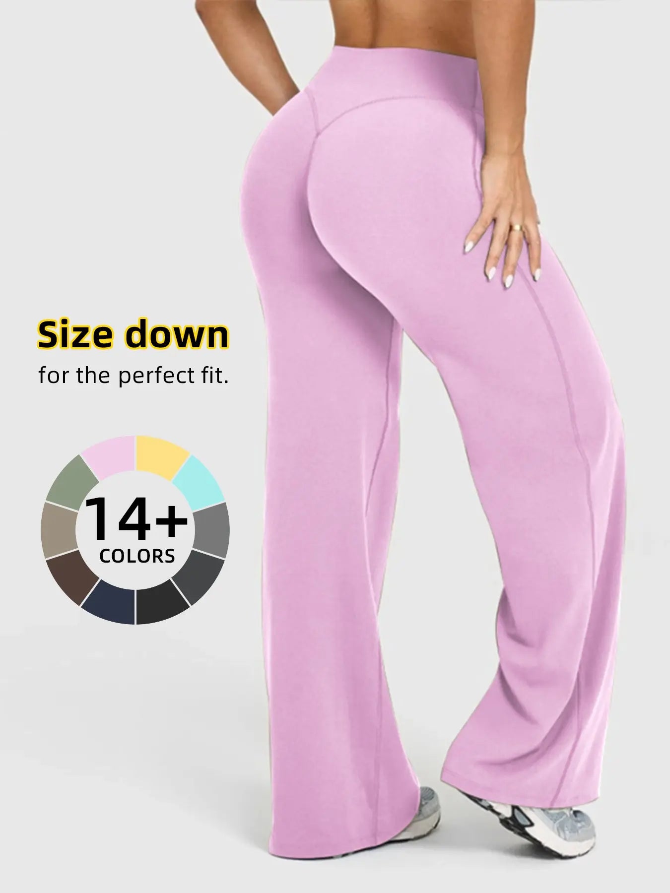 Women's Casual Wide Leg Sport Pants - Comfortable & Stylish